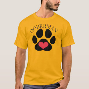 T-shirt Chien Doberman