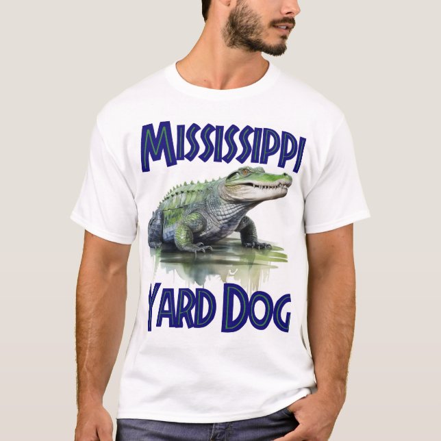 T-shirt Chien du Mississippi (Devant)
