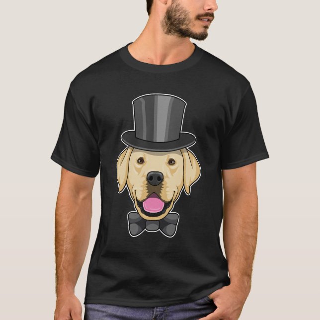 T-shirt Chien en forme de chambre avec mâchoire (Devant)