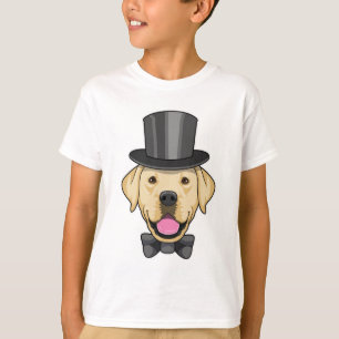 T-shirt Chien en marié avec nœud papillon