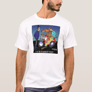 T-shirt Chien en tant que conducteur indiqué