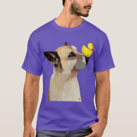 Chien et canard