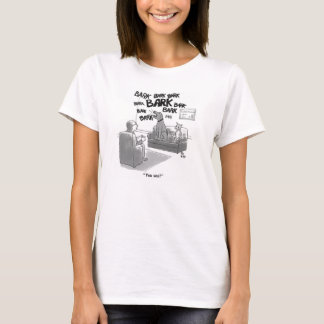T-shirt Chien et chat au conseiller de mariage/de couple