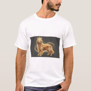 T-Shirt Chien Fantastique Doré