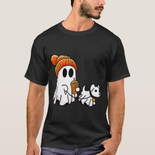 T-shirt Chien fantôme qui marche Costume drôle d'Halloween