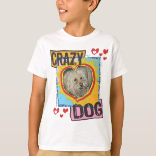 T-shirt Chien fou aucune délivrance d'animal familier de