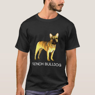 T-shirt Chien fou français de Bulldog