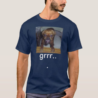 T-shirt chien fou, grrr…