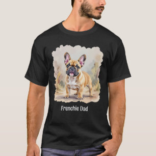 T-shirt Chien Français Tan Tan Fawn Couleur Cute Frenchie