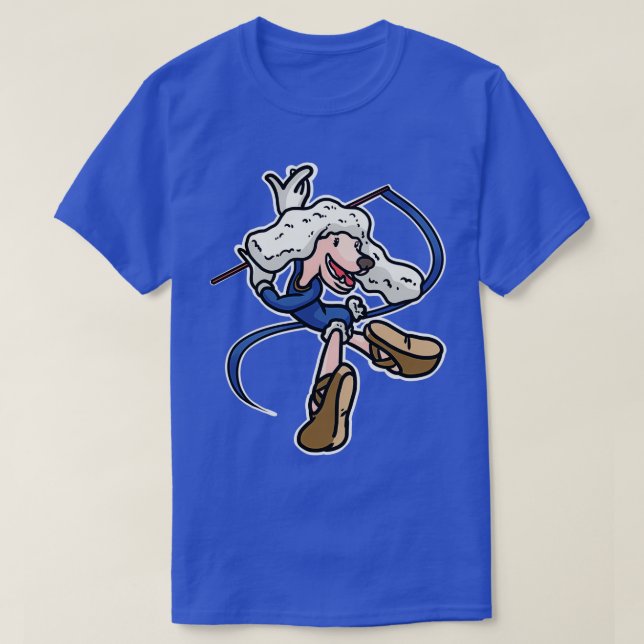 T-shirt Chien gymnastique (Design devant)