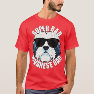 T-shirt Chien Havanais papa Drôle Mens Fête des pères