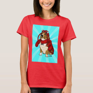 T-shirt chien homard