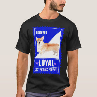T-shirt Chien Humour Corgi Citation Timbre Collector Cadea
