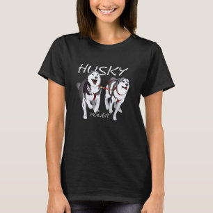 T-shirt Chien Husky Sibérien - Husky Power Husky Power