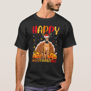 T-shirt Chien Italien Lévrier Italien Heureux Hellothanks