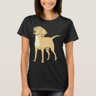 T-shirt Chien Labrador jaune mignon Retriever doré