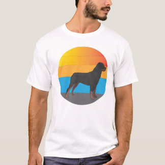 T-shirt chien labrador rétro vintage