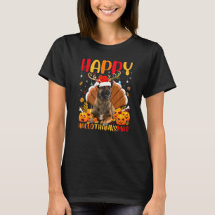 T-shirt Chien Malinois Malinois heureux Hellothanksmas