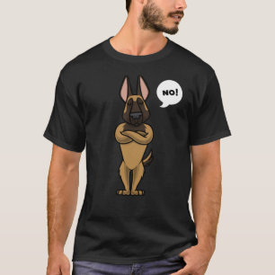 T-shirt Chien Malinois têtu Chien Belge Berger