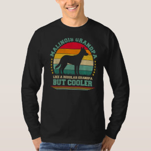 T-shirt Chien Malinois Vintage Malinois Grand-Père