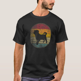T-shirt Chien maltais animal de compagnie Gif Retro Style 