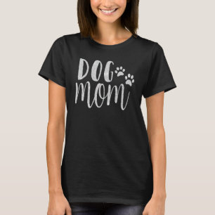 T-shirt Chien Maman Chien Mama Drôle Chien Paw Graphisme C