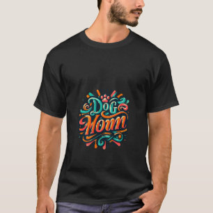 T-shirt Chien Maman Drôle Mignonne Amoureux de les chiens 