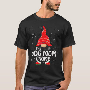 T-shirt Chien Maman Gnome Matching Family Group Noël