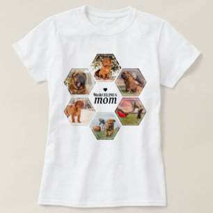 T-shirt Chien Maman Personnalisé 6 Animaux de compagnie Ph