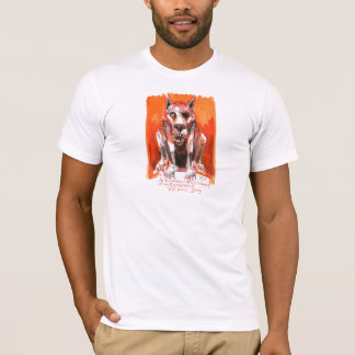 T-shirt Chien méchant par Ian Miller