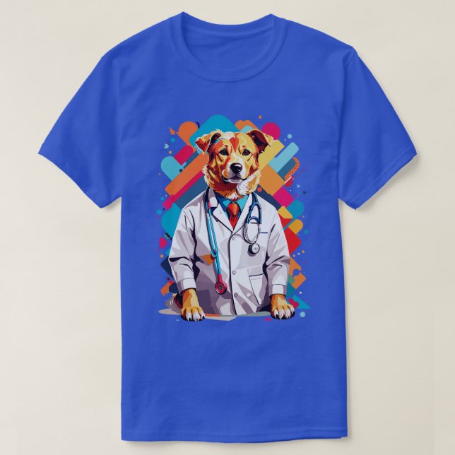 T-shirt Chien médecin (Design devant)