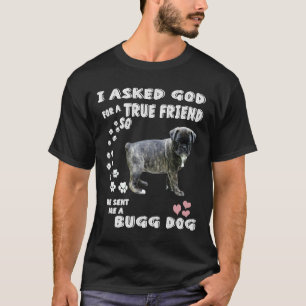 T-shirt Chien Mignon Bugg Puppy Boston Terrier Pug Pugin M