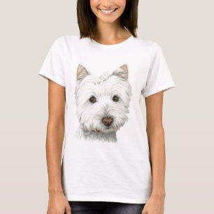 T-shirt Chien mignon de Westie