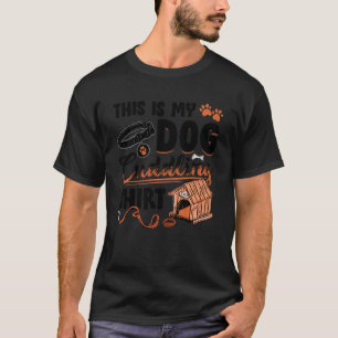 T-shirt Chien Mon Chien Élevant Drôle Accrocher Des Propri