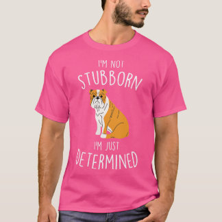T-shirt Chien non têtu