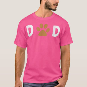 T-shirt Chien Papa Chat Papa Papa Papa Pet Fête des pères 