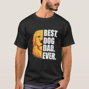 T-shirt Chien papa Jamais Golden Retriever Papa