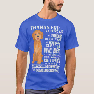 T-shirt Chien Papa Tee Bonne Fête des pères Au Meilleur Go