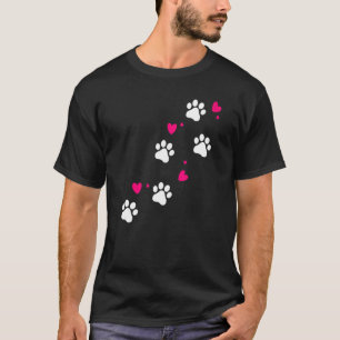 T-shirt Chien Paws Graphiste Chien Propriétaire Animaux de