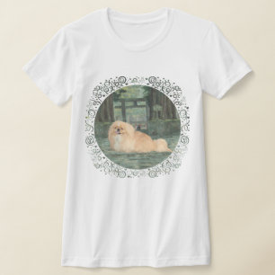 T-shirt Chien Pékinois à la Porte Orientale