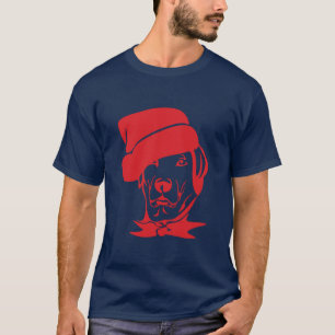 T-shirt Chien père Noël