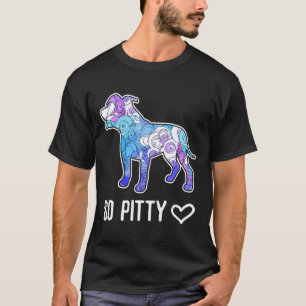 T-shirt Chien Pit Bull Aquarelle Si Pitoyable Pitb