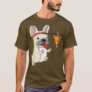 T-Shirt Chien Pizza Drôle PUG
