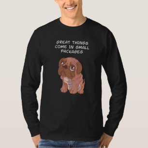 T-shirt Chien pliant Shar Pei Bordeaux Grand Chien Danse C