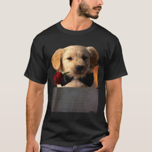 T-shirt Chien Pocket Mignon Chiot Pug Adorable Chiens Chio