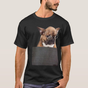 T-shirt Chien Pocket Mignon Chiot Pug Adorable Chiens Pup