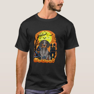 T-shirt Chien pointer allemand à pois court avec Hallo Cit