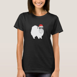 T-shirt Chien Pomeranian de Noël S'est Habille En San