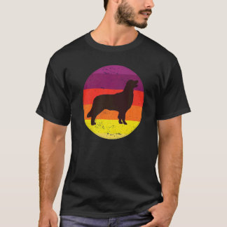 T-shirt Chien Retriever Doré Rétro 9