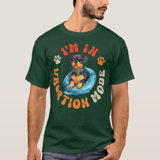 T-shirt Chien Rottie